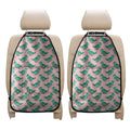 Isometric Tyrannosaurus Pattern Print Car Seat Organizers