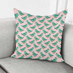 Isometric Tyrannosaurus Pattern Print Pillow Cover