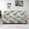 Isometric Tyrannosaurus Pattern Print Sofa Cover