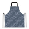 Ivy Flower Denim Jeans Pattern Print Apron