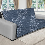 Ivy Flower Denim Jeans Pattern Print Futon Protector