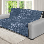 Ivy Flower Denim Jeans Pattern Print Futon Protector