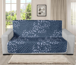 Ivy Flower Denim Jeans Pattern Print Futon Protector