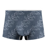 Ivy Flower Denim Jeans Pattern Print Men's Boxer Briefs