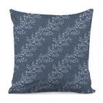Ivy Flower Denim Jeans Pattern Print Pillow Cover