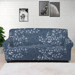 Ivy Flower Denim Jeans Pattern Print Sofa Cover