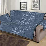 Ivy Flower Denim Jeans Pattern Print Sofa Protector