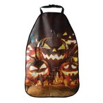 Jack-O'-Lantern Halloween Pumpkin Print Car Seat Organizers