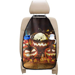 Jack-O'-Lantern Halloween Pumpkin Print Car Seat Organizers