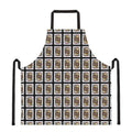 Jack Of Clubs Playing Card Pattern Print Apron