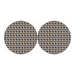 Jack Of Clubs Playing Card Pattern Print Car Coasters