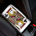 Jack Of Clubs Playing Card Print Car Center Console Cover