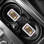 Jack Of Clubs Playing Card Print Car Coasters