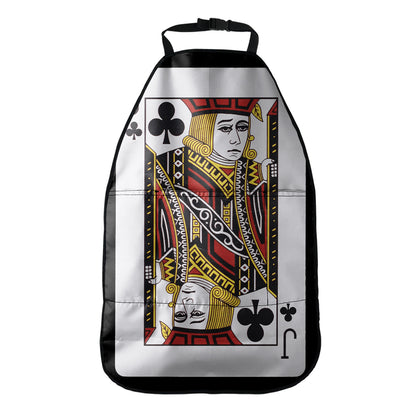 Jack Of Clubs Playing Card Print Car Seat Organizers