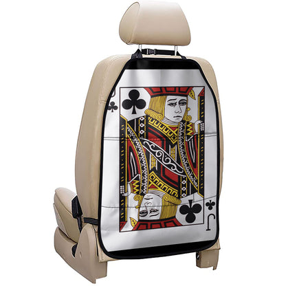 Jack Of Clubs Playing Card Print Car Seat Organizers