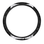 Jack Of Clubs Playing Card Print Car Steering Wheel Cover