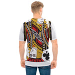 Jack Of Clubs Playing Card Print Men's T-Shirt