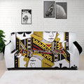 Jack Of Clubs Playing Card Print Sofa Cover