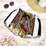 Jack Of Clubs Playing Card Print Women's Shorts