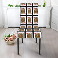 Jack Of Diamonds Pattern Print Dining Chair Slipcover