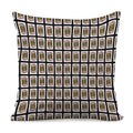 Jack Of Diamonds Pattern Print Pillow Cover