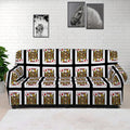 Jack Of Diamonds Pattern Print Sofa Cover