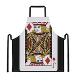 Jack Of Diamonds Playing Card Print Apron