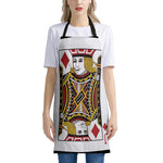 Jack Of Diamonds Playing Card Print Apron