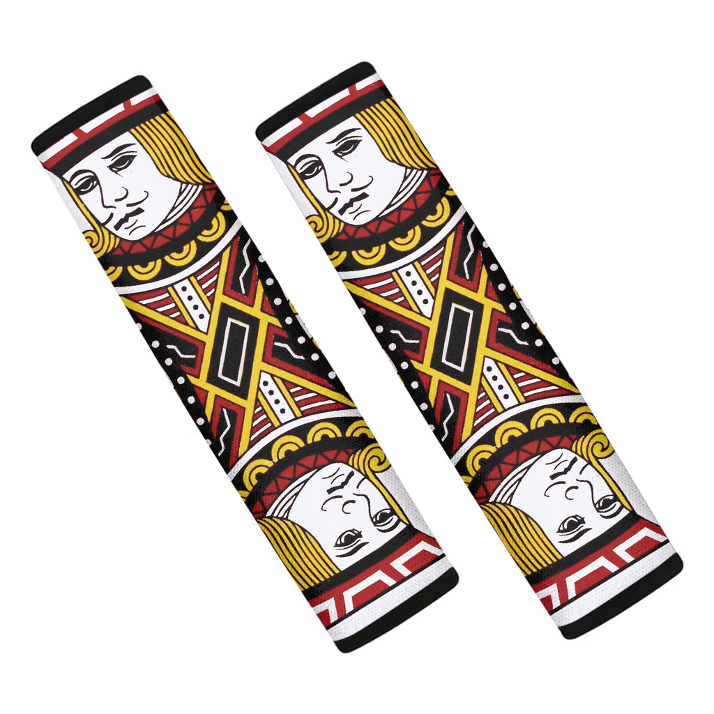 Jack Of Diamonds Playing Card Print Car Seat Belt Covers