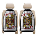 Jack Of Diamonds Playing Card Print Car Seat Organizers