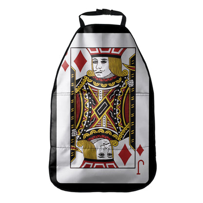 Jack Of Diamonds Playing Card Print Car Seat Organizers