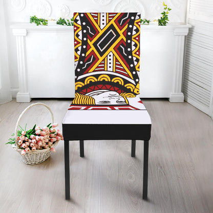 Jack Of Diamonds Playing Card Print Dining Chair Slipcover