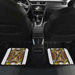 Jack Of Diamonds Playing Card Print Front and Back Car Floor Mats