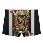 Jack Of Diamonds Playing Card Print Men's Boxer Briefs