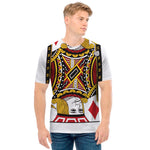 Jack Of Diamonds Playing Card Print Men's T-Shirt