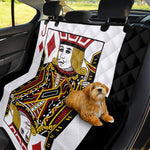 Jack Of Diamonds Playing Card Print Pet Car Back Seat Cover