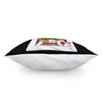 Jack Of Diamonds Playing Card Print Pillow Cover