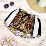 Jack Of Diamonds Playing Card Print Women's Shorts