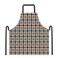 Jack Of Hearts Pattern Print Apron