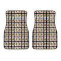 Jack Of Hearts Pattern Print Front Car Floor Mats