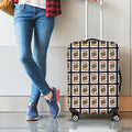 Jack Of Hearts Pattern Print Luggage Cover