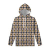 Jack Of Hearts Playing Card Pattern Print Pullover Hoodie