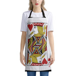 Jack Of Hearts Playing Card Print Apron