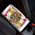 Jack Of Hearts Playing Card Print Car Center Console Cover