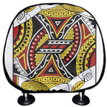Jack Of Hearts Playing Card Print Car Headrest Covers