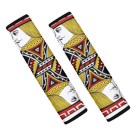 Jack Of Hearts Playing Card Print Car Seat Belt Covers