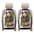 Jack Of Hearts Playing Card Print Car Seat Organizers