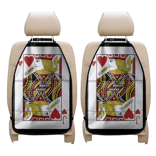 Jack Of Hearts Playing Card Print Car Seat Organizers
