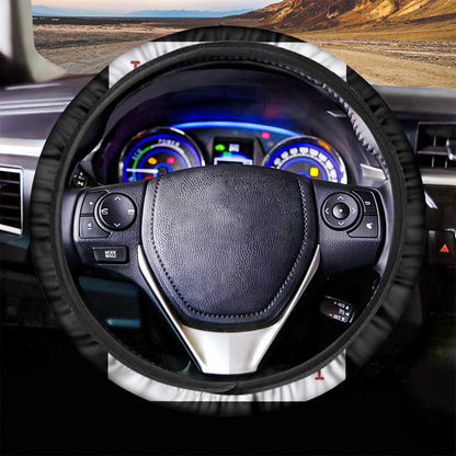 Jack Of Hearts Playing Card Print Car Steering Wheel Cover