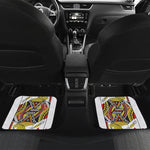 Jack Of Hearts Playing Card Print Front and Back Car Floor Mats
